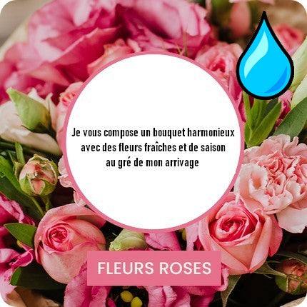 Bouquet ❀ Fleurs Roses ❀